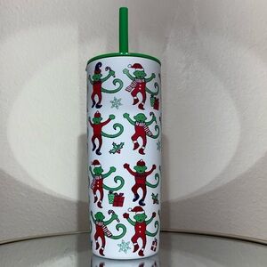 STARBUCKS x Roller Rabbit 2025 Monkey Christmas Stainless Tumbler 24oz MIIR